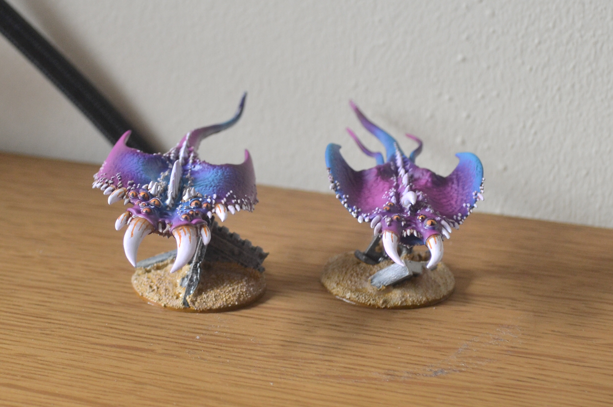 Daemons Herald Screamers Tzeentch Warhammer 40000 Screamers 2 Front Gallery Dakkadakka 0118